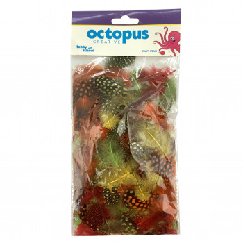 DEKORATIVNO PERJE MIX 5-8cm 3g UNL-2445 OCTOPUS 