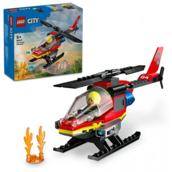 KOCKE LEGO CITY 60411 FIRE RESCUE HELICOPTER 