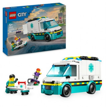 KOCKE LEGO CITY 60451 EMERGENCY AMBULANCE 
