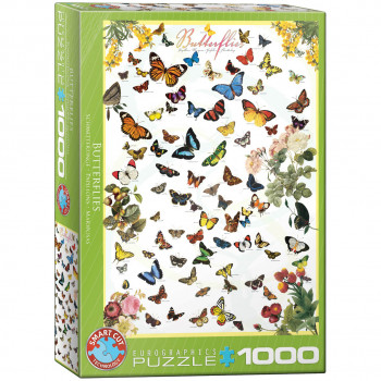PUZZLE 1000 DELOVA 6000-0077 BUTTERFLIES 