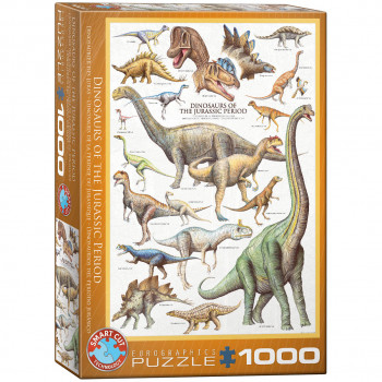 PUZZLE 1000 DELOVA 6000-0099 DINOSAURUS OF JURASSIC PERIOD 