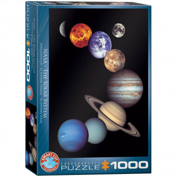 PUZZLE 1000 DELOVA 6000-0100 NASA THE SOLAR SYSTEM 