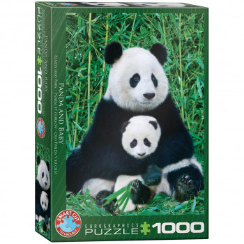 PUZZLE 1000 DELOVA 6000-0173 PANDA & BABY 