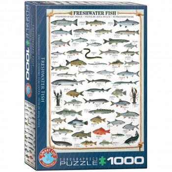 PUZZLE 1000 DELOVA 6000-0312 FRESHWATER FISH 
