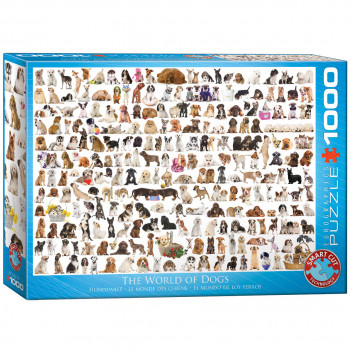 PUZZLE 1000 DELOVA 6000-0581 THE WORLD OF DOGS 