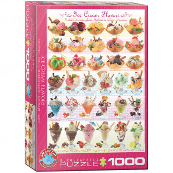 PUZZLE 1000 DELOVA 6000-0590 ICE CREAM FLAVOURS 