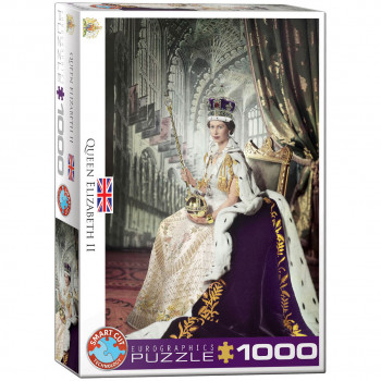 PUZZLE 1000 DELOVA 6000-0919 QUEEN ELIZABETH II 