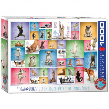 PUZZLE 1000 DELOVA 6000-0954 YOGA DOGS 