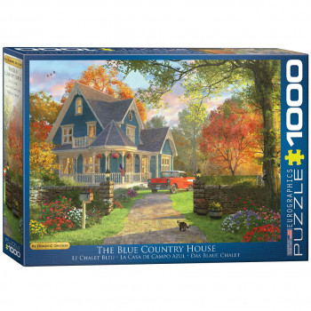 PUZZLE 1000 DELOVA 6000-0978 THE BLUE COUNTRY HOUSE 