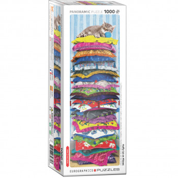 PUZZLE 1000 DELOVA  6010-5631 FLUFFY KITTY ON PILLOWES 