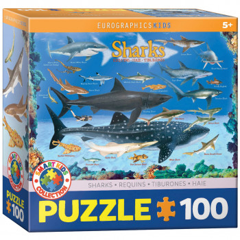 PUZZLE 100 DELOVA  6100-0079 SHARKS 