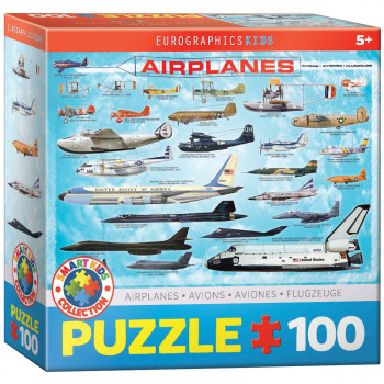 PUZZLE 100 DELOVA  6100-0086 AIRPLANES 