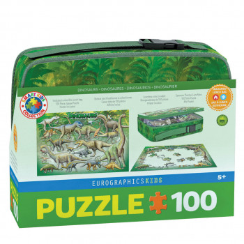 PUZZLE  LUNCH BOX 9100-0098 DINOSAURUS 