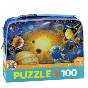 PUZZLE  LUNCH BOX  9100-5486 SOLAR SYSTEM 