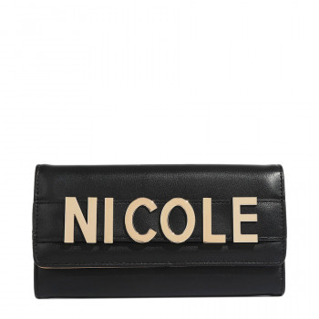 NOVČANIK KOPČA NICOLE LEE P7812 BLACK SS2025 