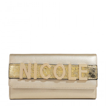 NOVČANIK KOPČA NICOLE LEE P7812 GOLD SS2025 