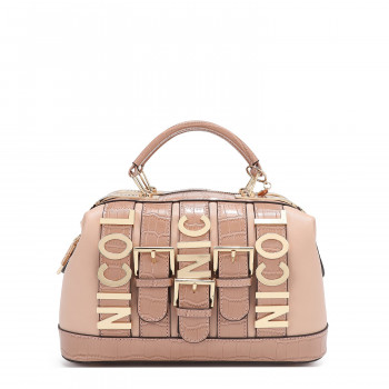 TORBA NICOLE LEE P17208 LOGO NUDE SS2025 