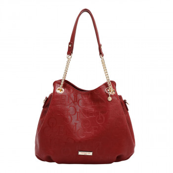 TORBA NICOLE LEE EMB17512 BURGUNDY 