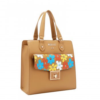 TORBA NICOLE LEE FLO17473 TAUPE 