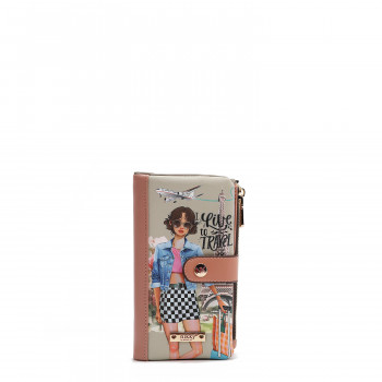 NOVČANIK NIKKY KOPČA NK22520 I LIVE TO TRAVEL FW2024 