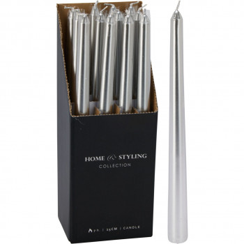 SVEĆA 25CM SILVER ACB101510XMAS 