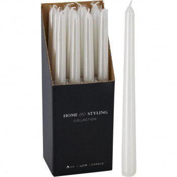 SVEĆA 25CM WHITE ACB101520XMAS 