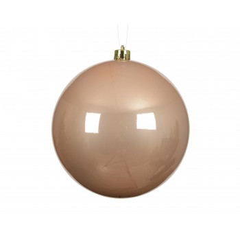 KUGLA NOVOGODIŠNJA 14CM PEACH PEARL 022640 