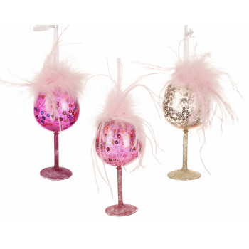 FIGURA UKRASNA KOKTEL U ČAŠI 10.5CM 122240 