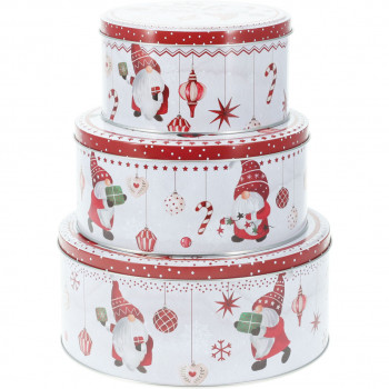 UKRASNA KUTIJA METALNA OKRUGLA 3KOM. 170493700 