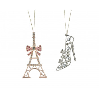 UKRAS DEKORATIVNI CIPELA-AJFELOVA KULA 11.5CM 709549 