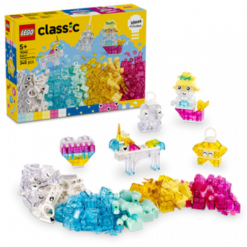 KOCKE LEGO CLASSIC 11040 MAGIC TRANSPARENT BOX 