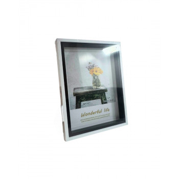 RAM ZA SLIKE 13X18CM W1222GS BELO-CRNI 