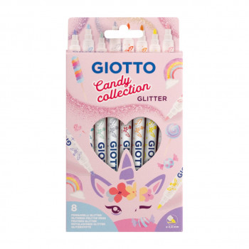 FLOMASTER 8/1 GIOTTO CANDY GLITTER PASTEL 428500 