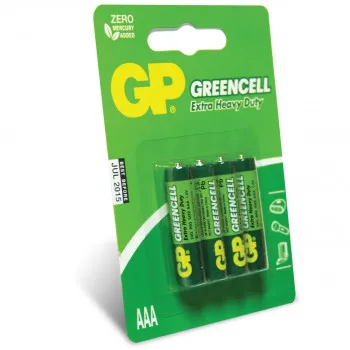 BATERIJE GP GREENCELL 4/1 R03 24G-U4 