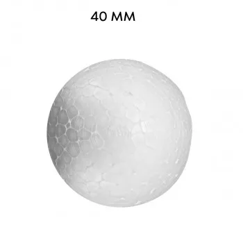 STIROPOR KUGLA 40mm 50/1 UNL-0948 