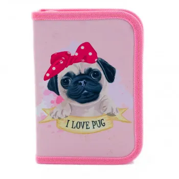 PERATONICA PUNA 1 ZIP P1ZE2102 KUCA I LOVE PUG RSCS21140 