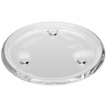 SVEĆNJAK OKRUGLI STAKLENI 14cm ACC300580 