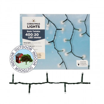 LAMPICE NOVOGODIŠNJE 400 LAMPICA 1995CM ZELENE 49.3058 