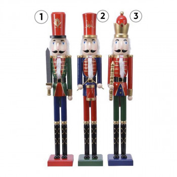 FIGURA UKRASNA VOJNIK 13X11.5X76CM 551561 