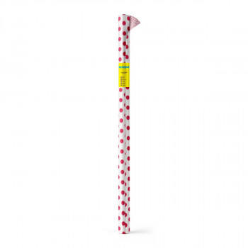 PAPIR KREP 50x200cm TUFNE BELO CRVENI OCTOPUS UNL-1504 