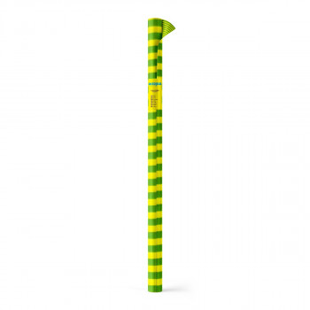 PAPIR KREP 50x200cm LINIJE ŽUTO ZELENI OCTOPUS UNL-1521 