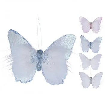 DEKORATIVNI UKRAS LEPTIR 18.5CM HC4503410 