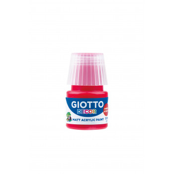 BOJA AKRILNA CRVENA SCARLET 25ML GIOTTO DECOR 538108 