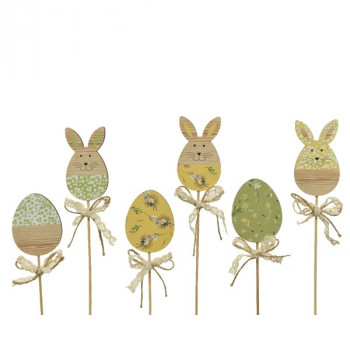 FIGURA USKRŠNJA NA ŠTAPIĆU DRVENA 30CM 80.3807 