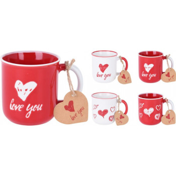 ŠOLJA PORCELANSKA SRCE 300ML Q75900280 