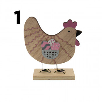 FIGURA USKRŠNJA KOKOŠKA DRVENA 18CM DH9215180 