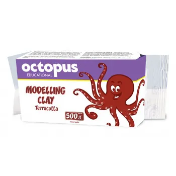 MASA ZA MODELOVANJE TERAKOTA 500g OCTOPUS UNL-1982 