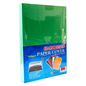 KORICE A4 RELJEFNE 230GR 100/1 ZELENE 