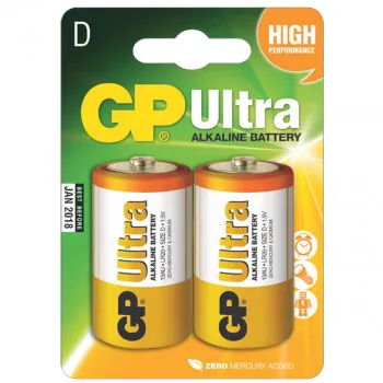 BATERIJE GP ULTRA 2/1 LR20 1.5V 13AU-U2/ 