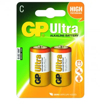 BATERIJE GP ULTRA 2/1 LR14 1.5V 14AU-U2/ 